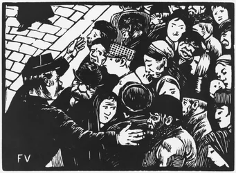 Die Pariser Menge, 1892